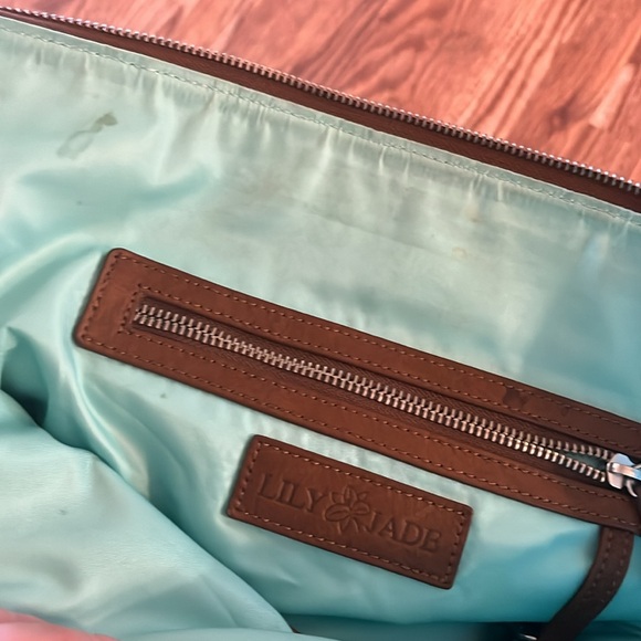 LILY JADE MADELINE buttery soft leather convertible handbag - Picture 11 of 13